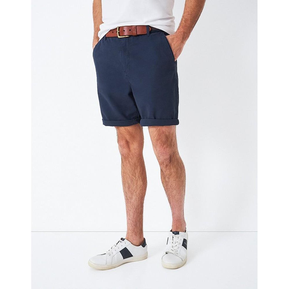 Crew Clothing Bermuda Shorts - Navy - Beales department store