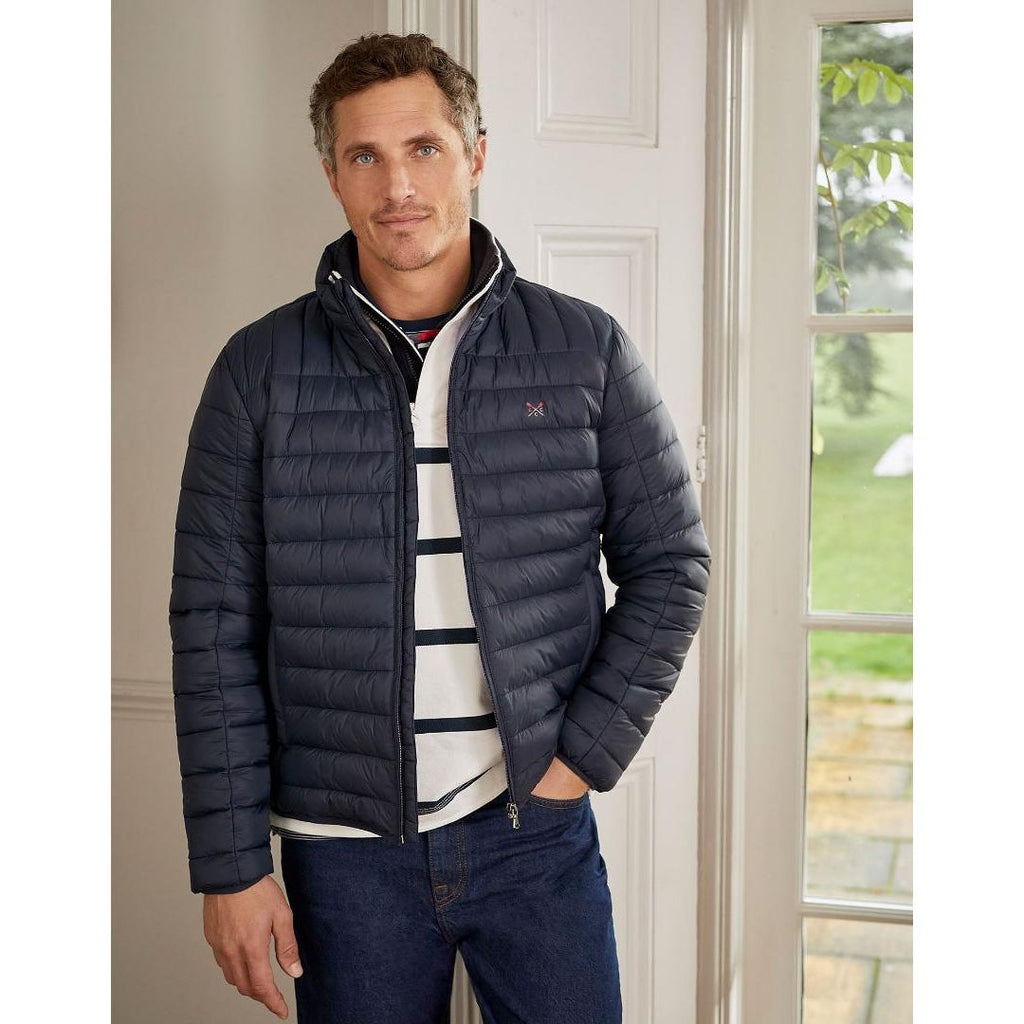 Crew Clothing Lightweight Lowther Jacket - Dark Navy - Beales department store