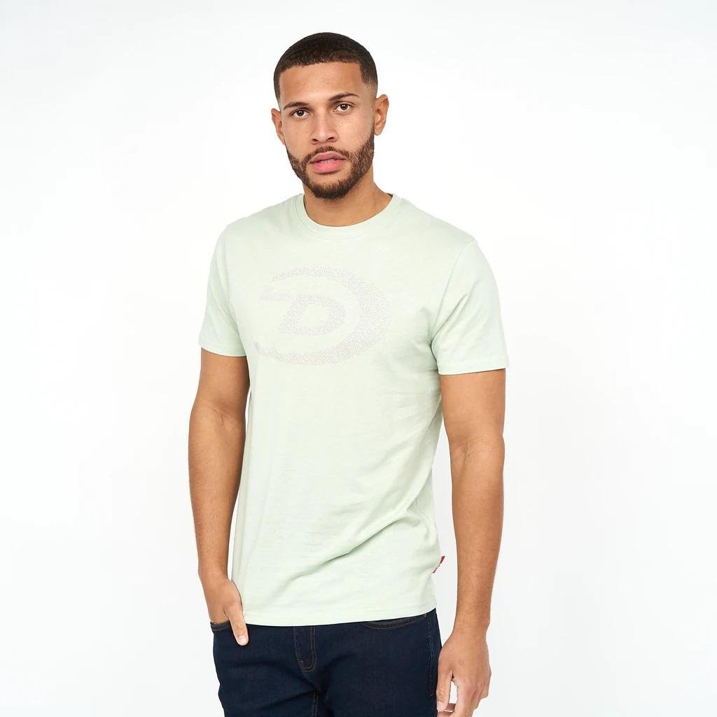 Duck & Cover Bromley Tee - Light Green - Beales department store