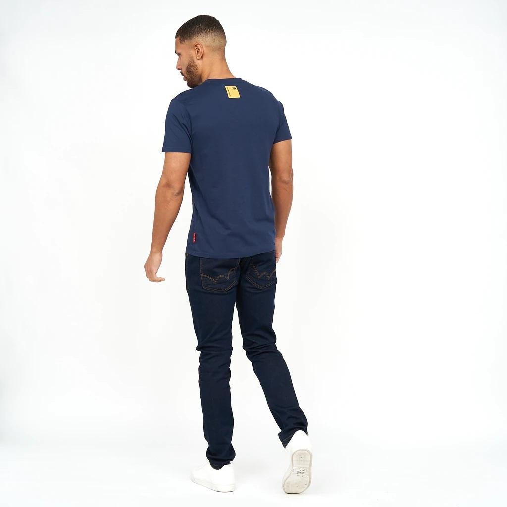 Duck & Cover Bromley Tee - Navy - Beales department store