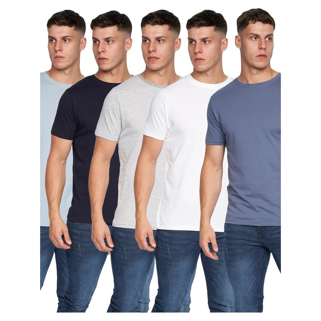 Errington T-Shirt - Pack of 5 - Beales department store