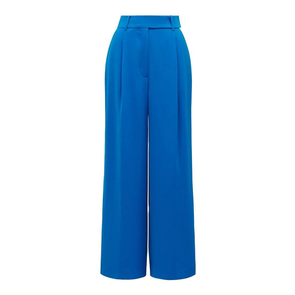 Forever New Isla Wide-Leg Trousers - Blue Pigment - Beales department store