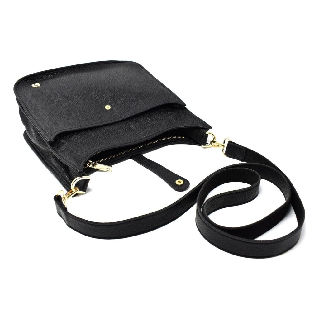 Foxfield Leather Appleby Soft Hobo Bag - Black - Beales department store