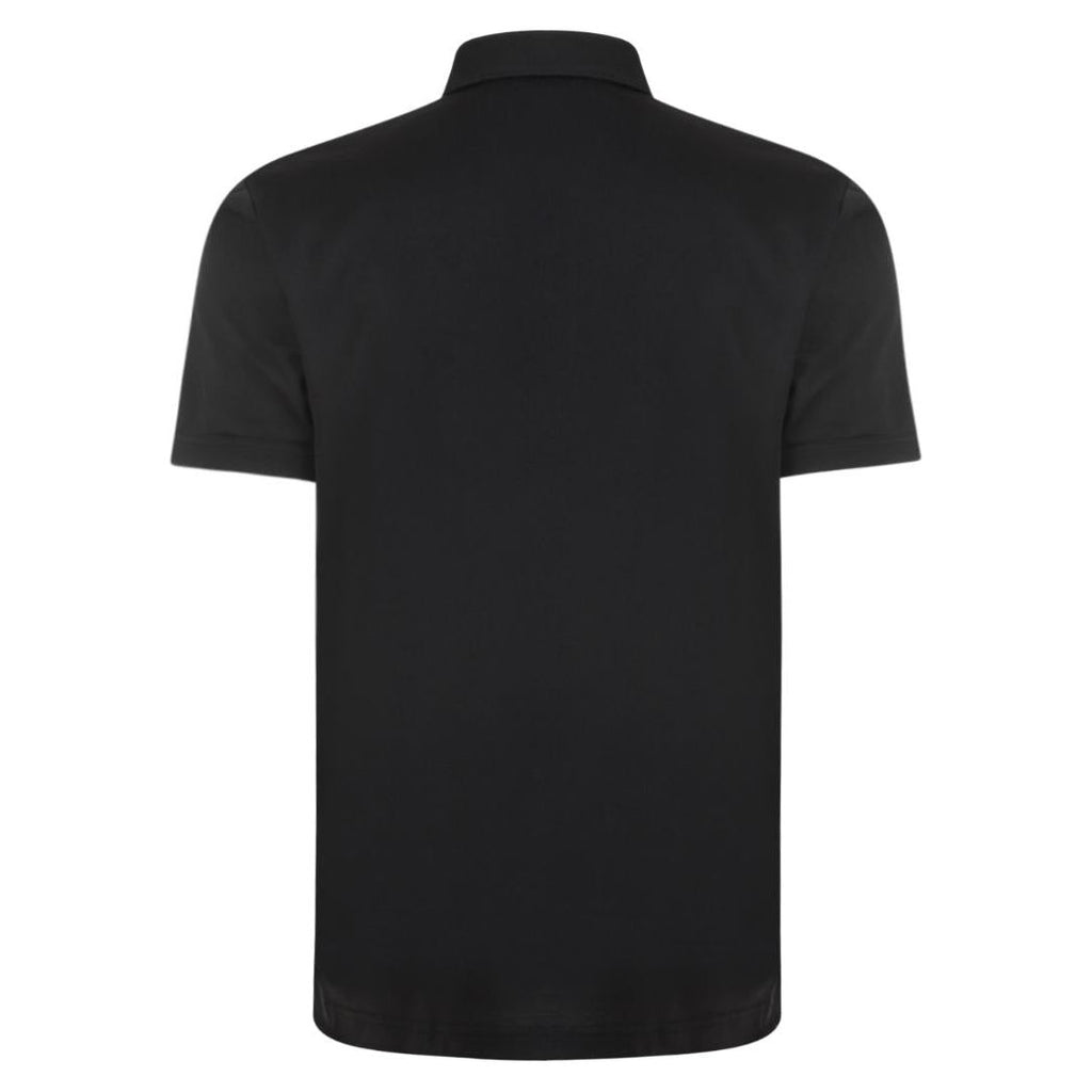Gabicci Plain Jersey Polo Shirt - Black - Beales department store