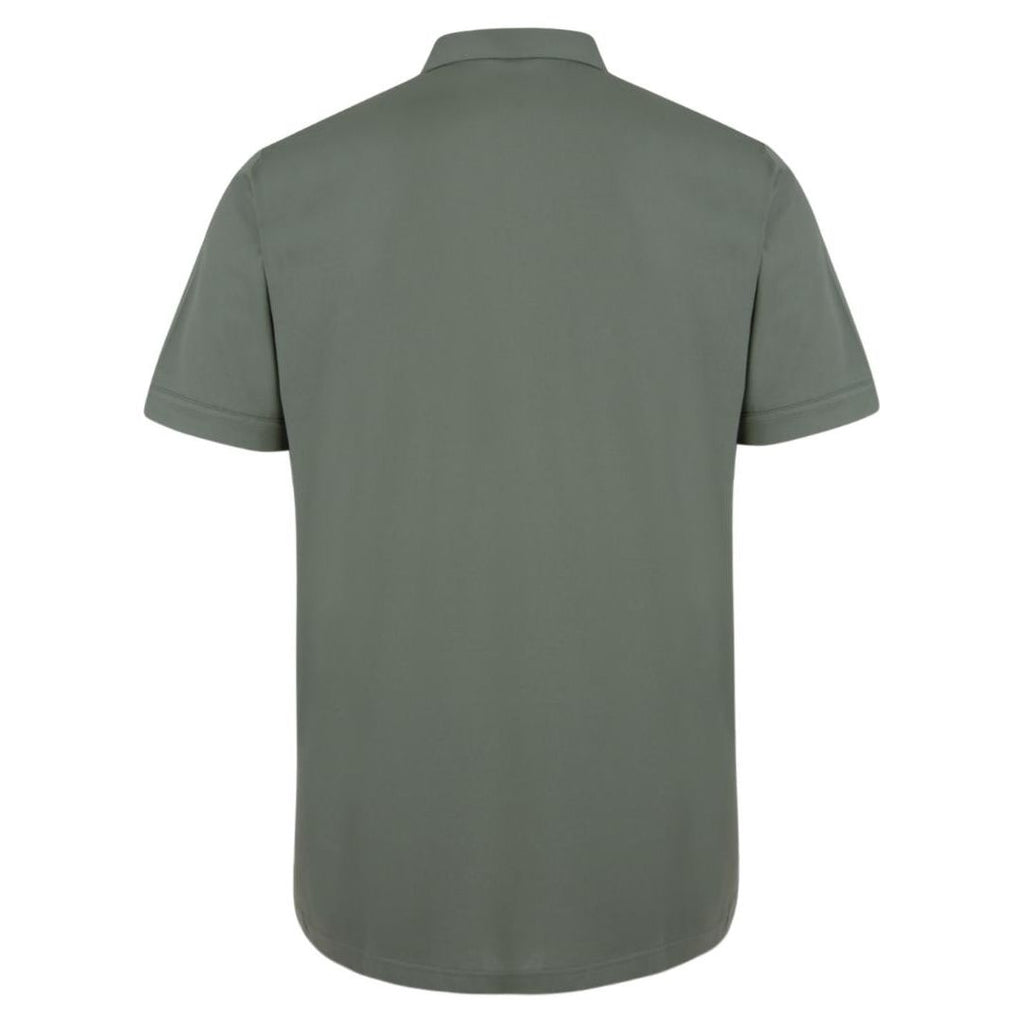 Gabicci Plain Jersey Polo Shirt - Sage - Beales department store