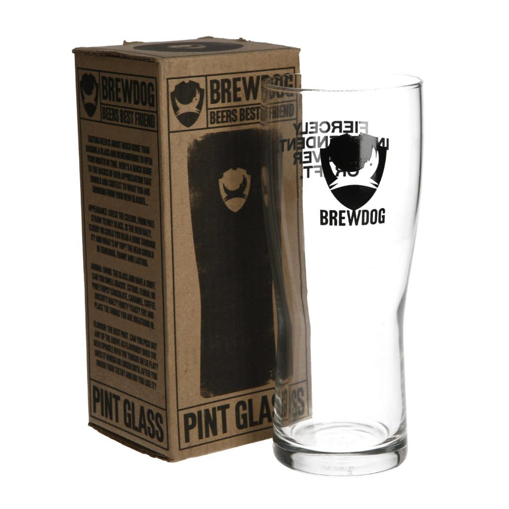 Gift Boxed Brewdog Beer Glass - Beales department store