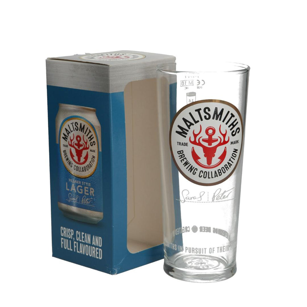 Gift Boxed Maltsmiths Beer Glass - Beales department store