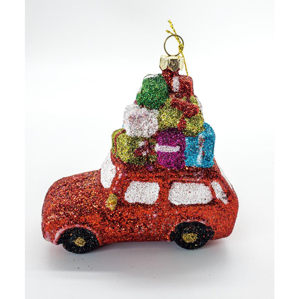 Glitter Car Hanging Decoration - Beales department store