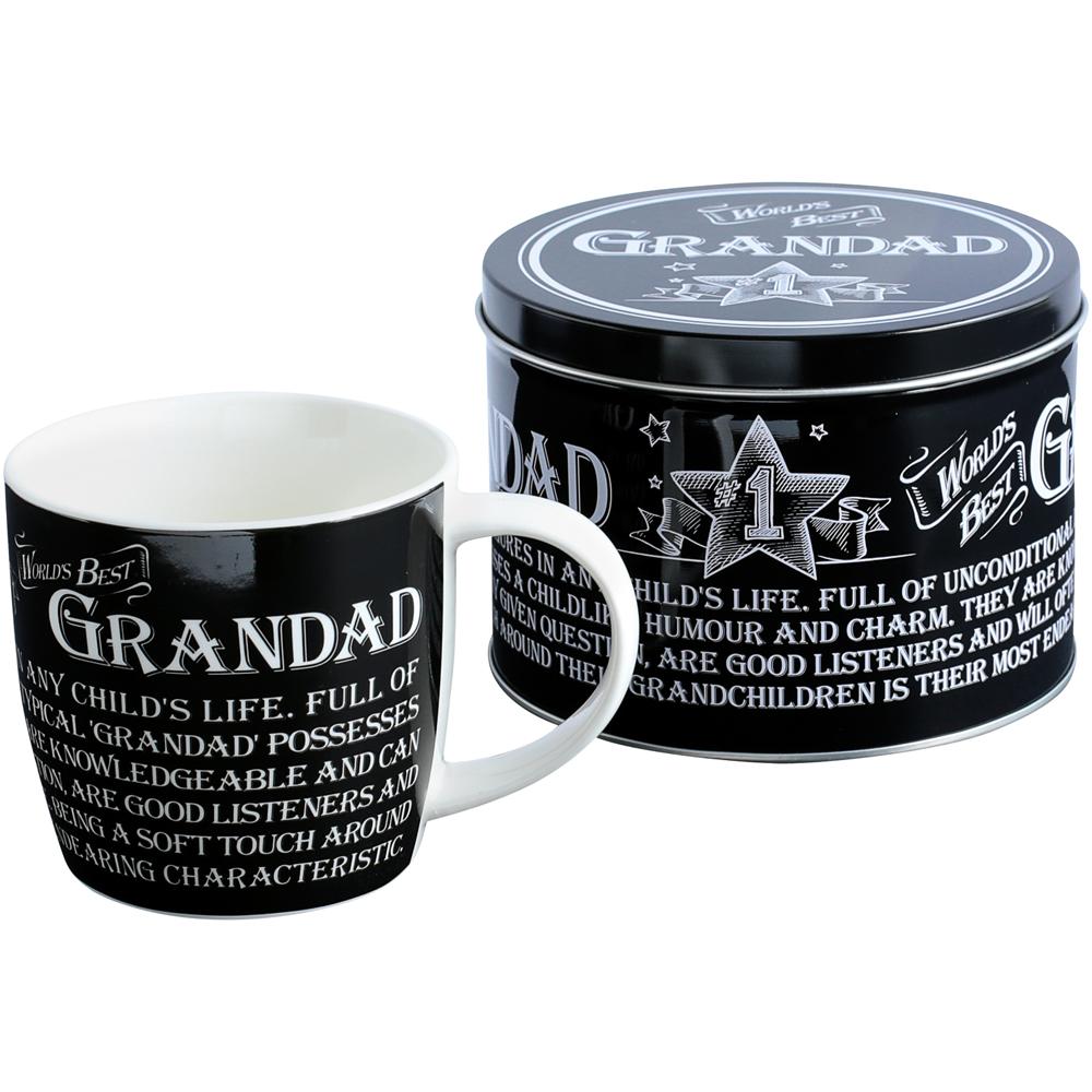 Grandad Mug In A Tin - Beales department store