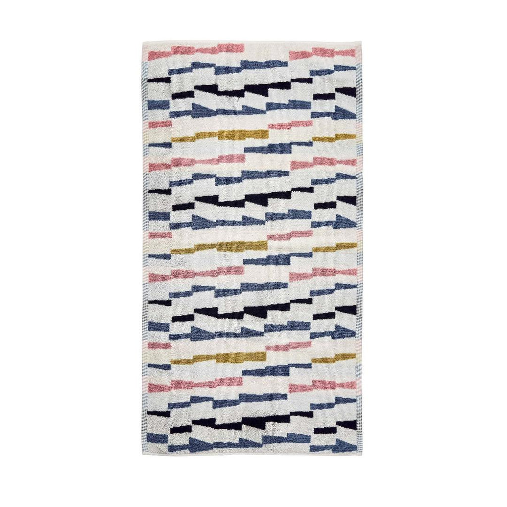 Helena Springfield Cosmos Bath Sheet in Navy - Beales department store