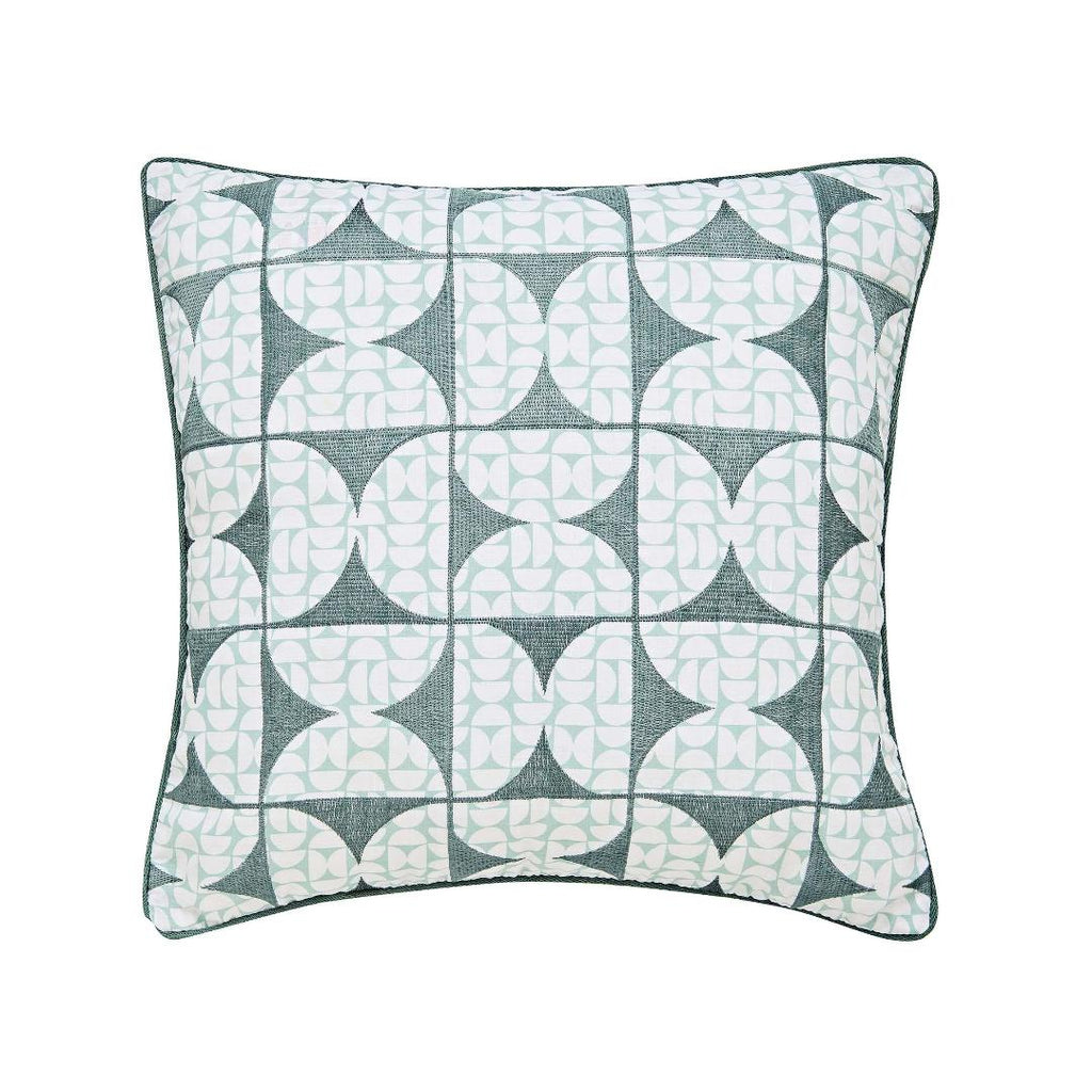 Helena Springfield Liv/Tolka Cushion 45X45CM in Teal - Beales department store