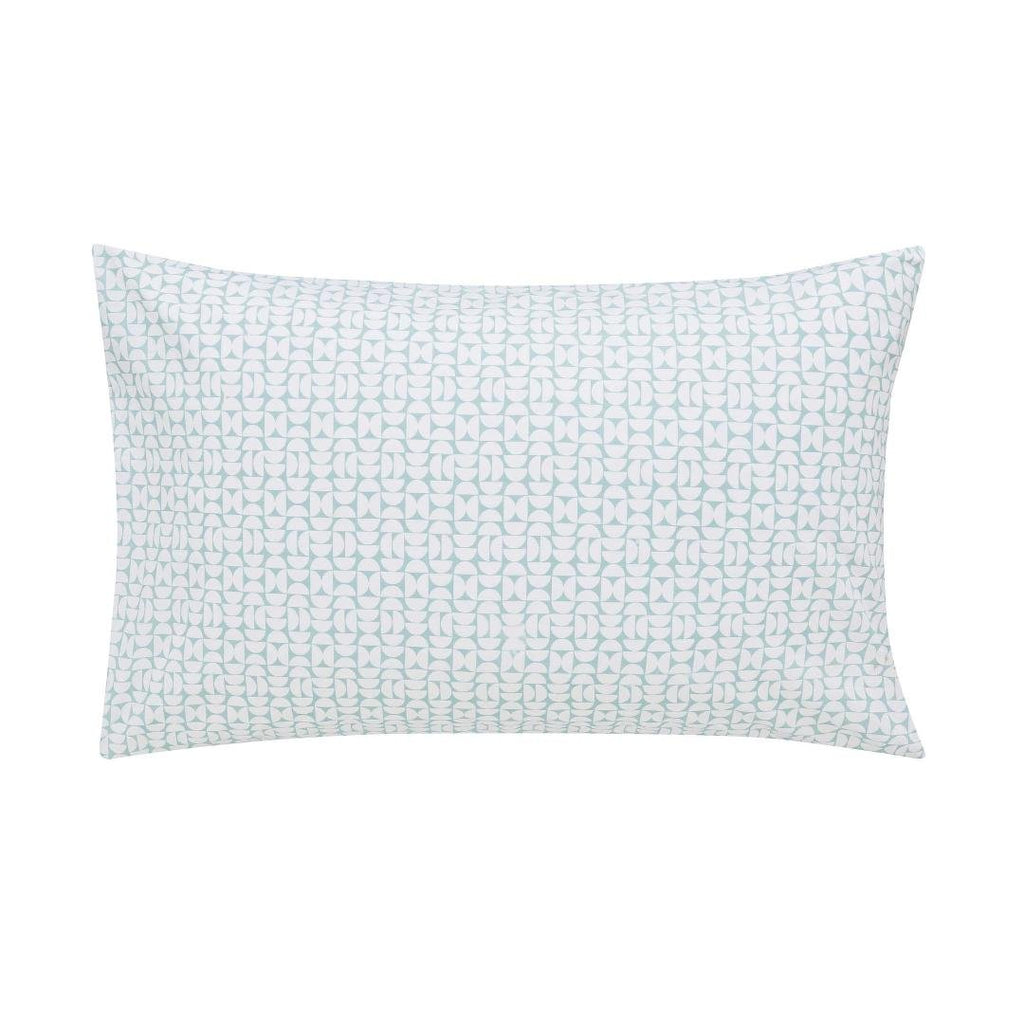 Helena Springfield Liv/Tolka Housewife Pillowcase Pair in Teal - Beales department store