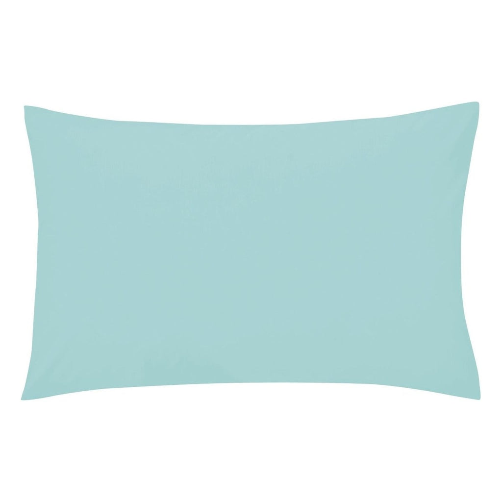Helena Springfield Plain Dye Pillowcase AQUAMARINE/74CMX48CM - Beales department store