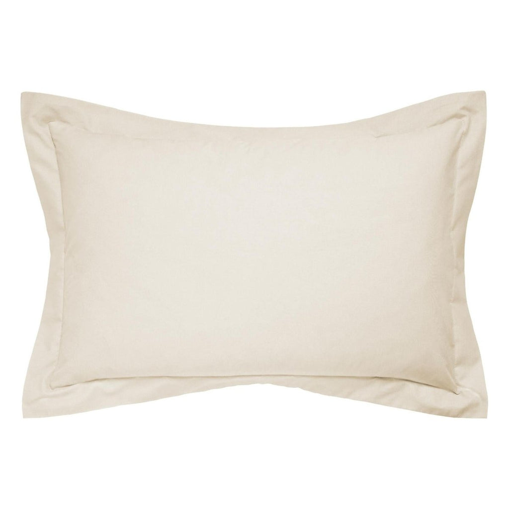 Helena Springfield Plain Dye Pillowcase LINEN/74CMX48CM + 5CM - Beales department store