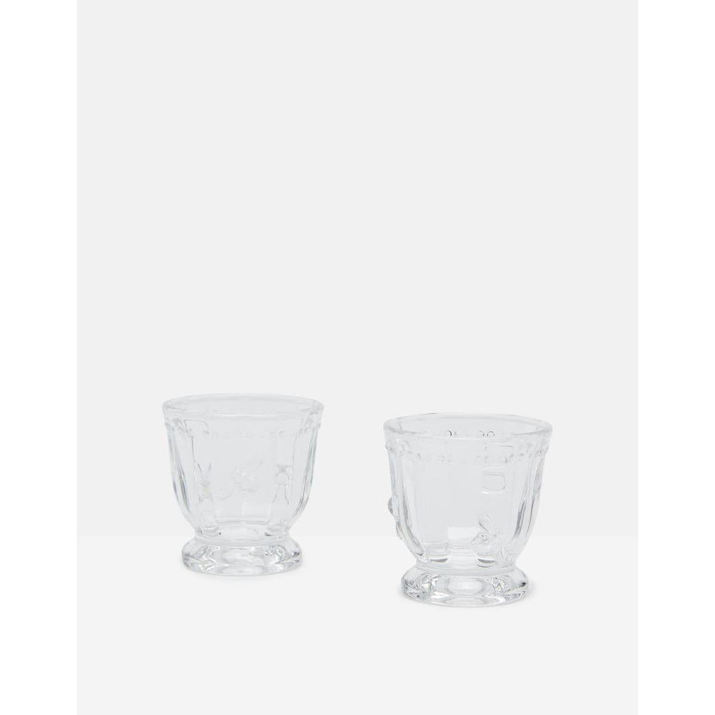 Joules Bee Glass Egg Cup (Set of 2) - Beales department store