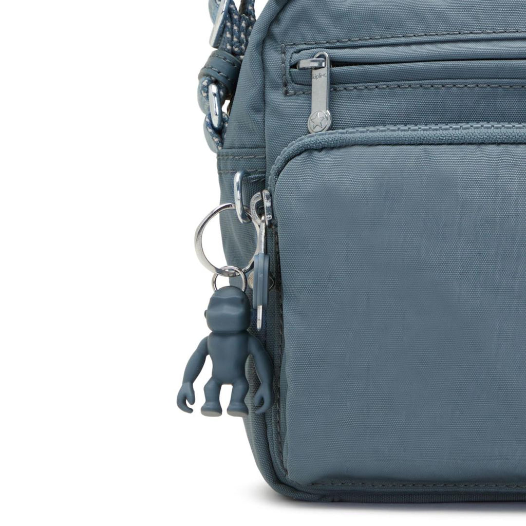 Kipling Albena M Medium Crossbody Bag - Brush Blue - Beales department store