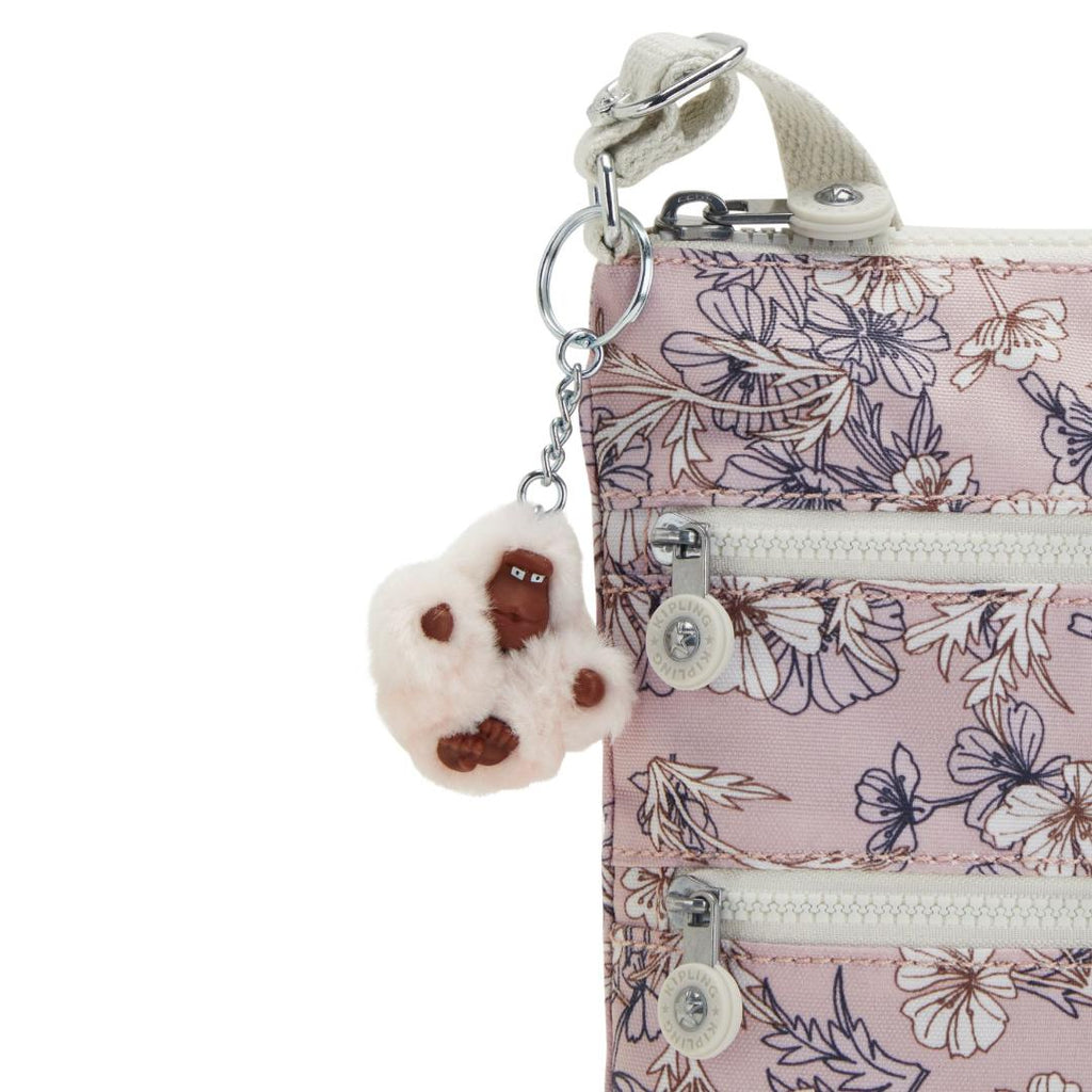 Kipling Keiko Small Crossbody Bag - Pristine Poppy - Beales department store