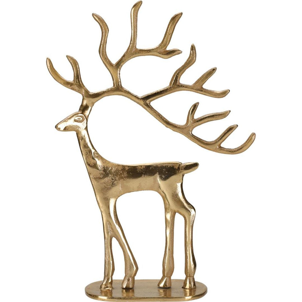 Large Standing Reindeer Decoration - Beales department store