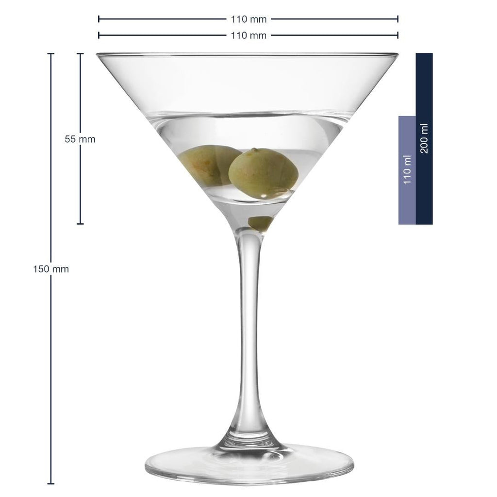 Leonardo Ciao+ Martini/Cocktail Glass - Set of 6 - Beales department store