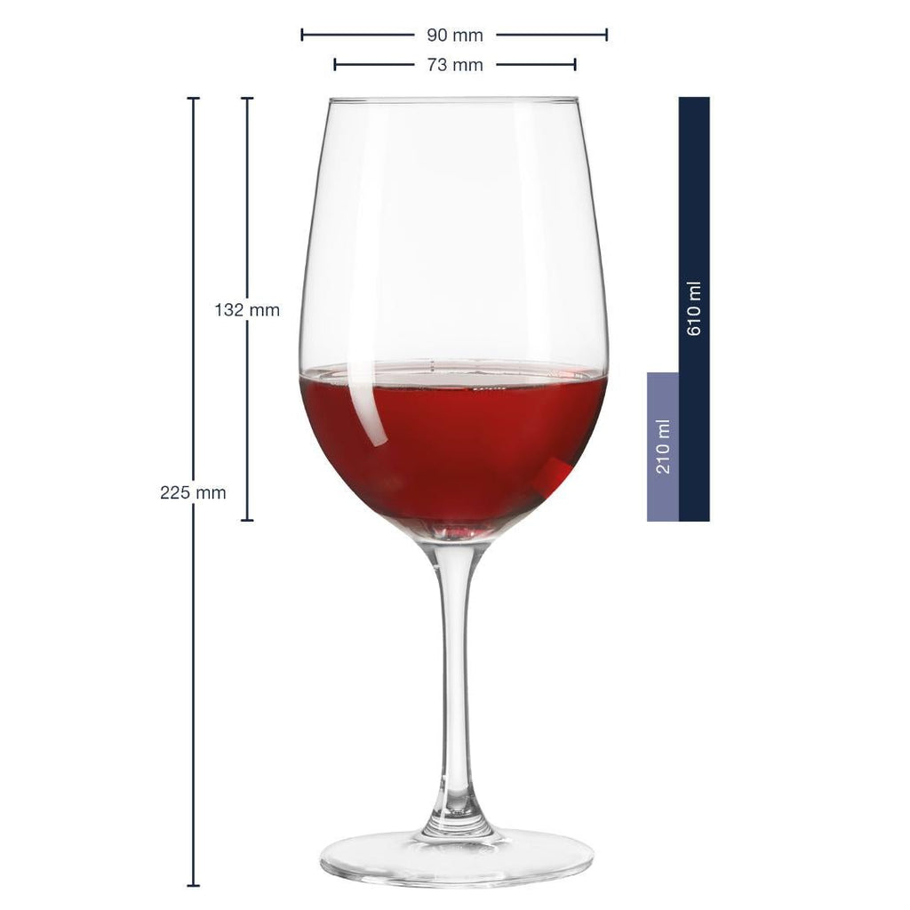Leonardo Ciao+ Red Wine Glass - Set of 6 - Beales department store