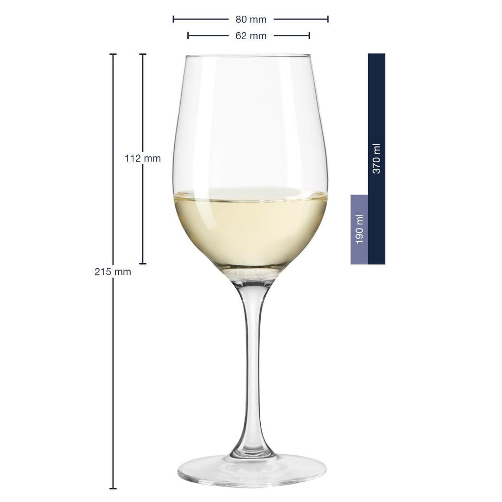 Leonardo Ciao+ White Wine Glass - Set of 6 - Beales department store