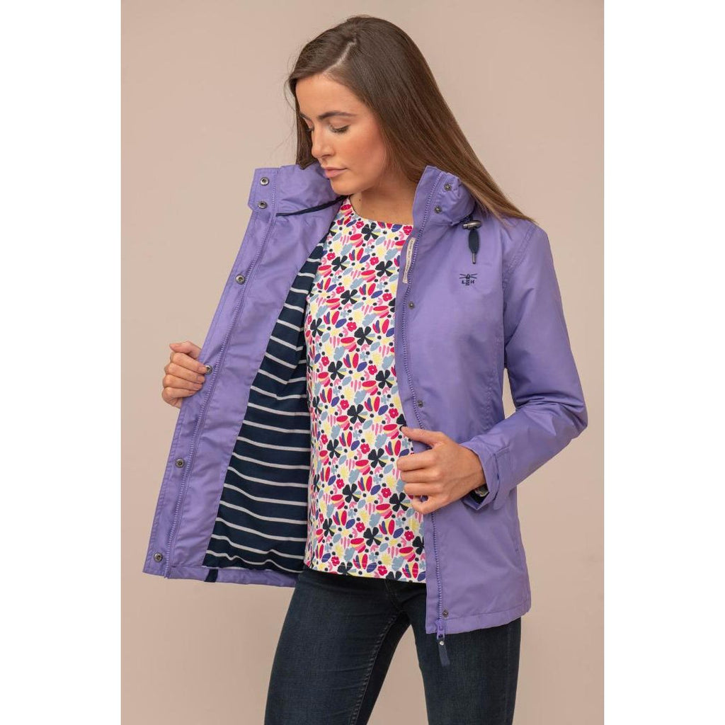 Lighthouse Beachcomber Jacket - Lilac - Beales department store