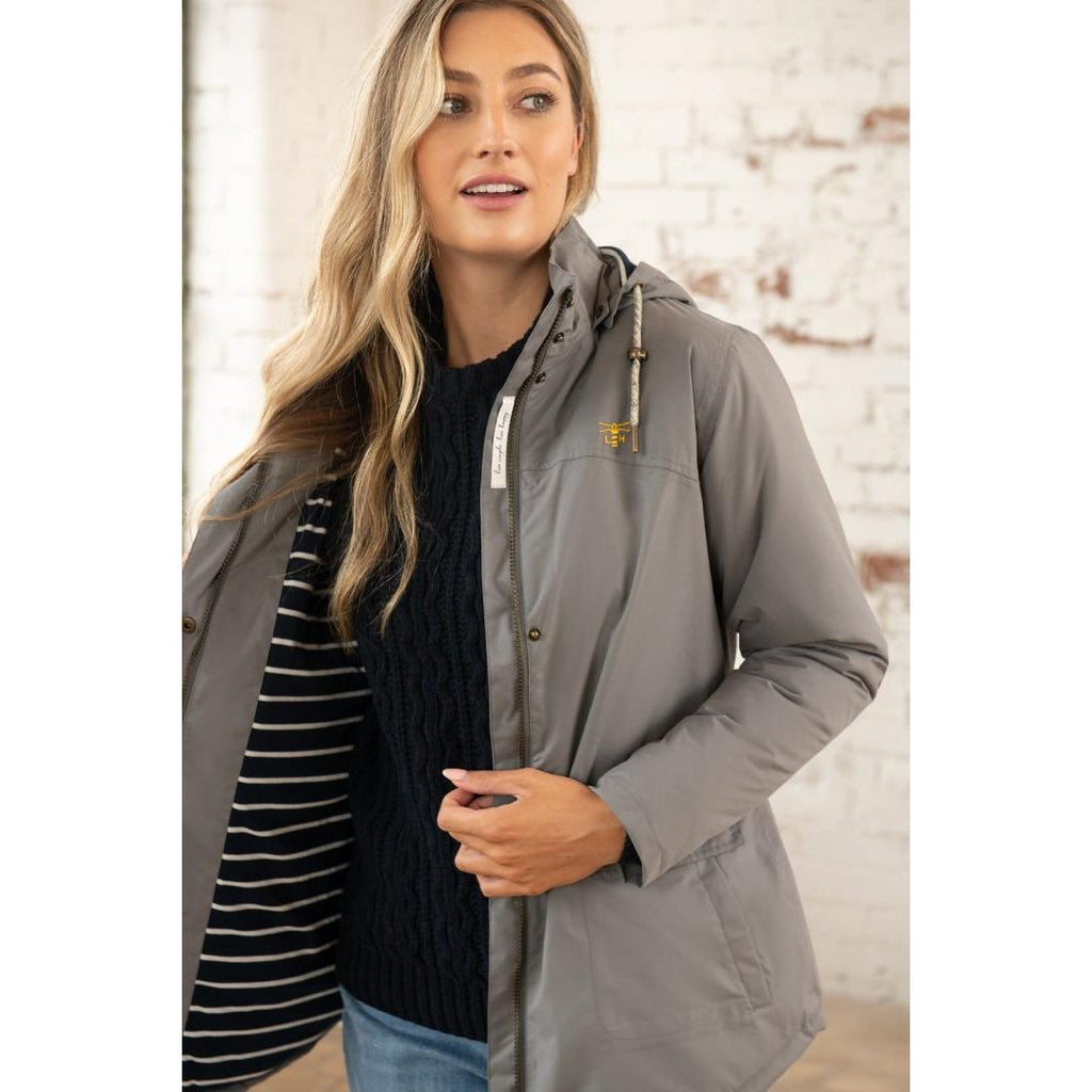 Lighthouse Iona Coat - Steel Grey - Beales department store