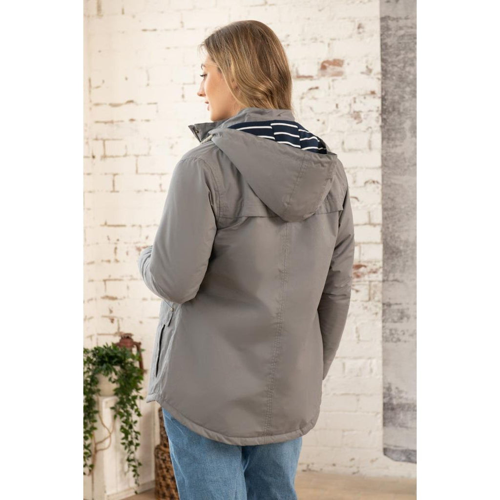 Lighthouse Iona Coat - Steel Grey - Beales department store