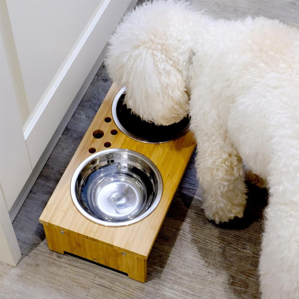 Maison & White Raised Pet Bowls For Dogs & Cats - Beales department store