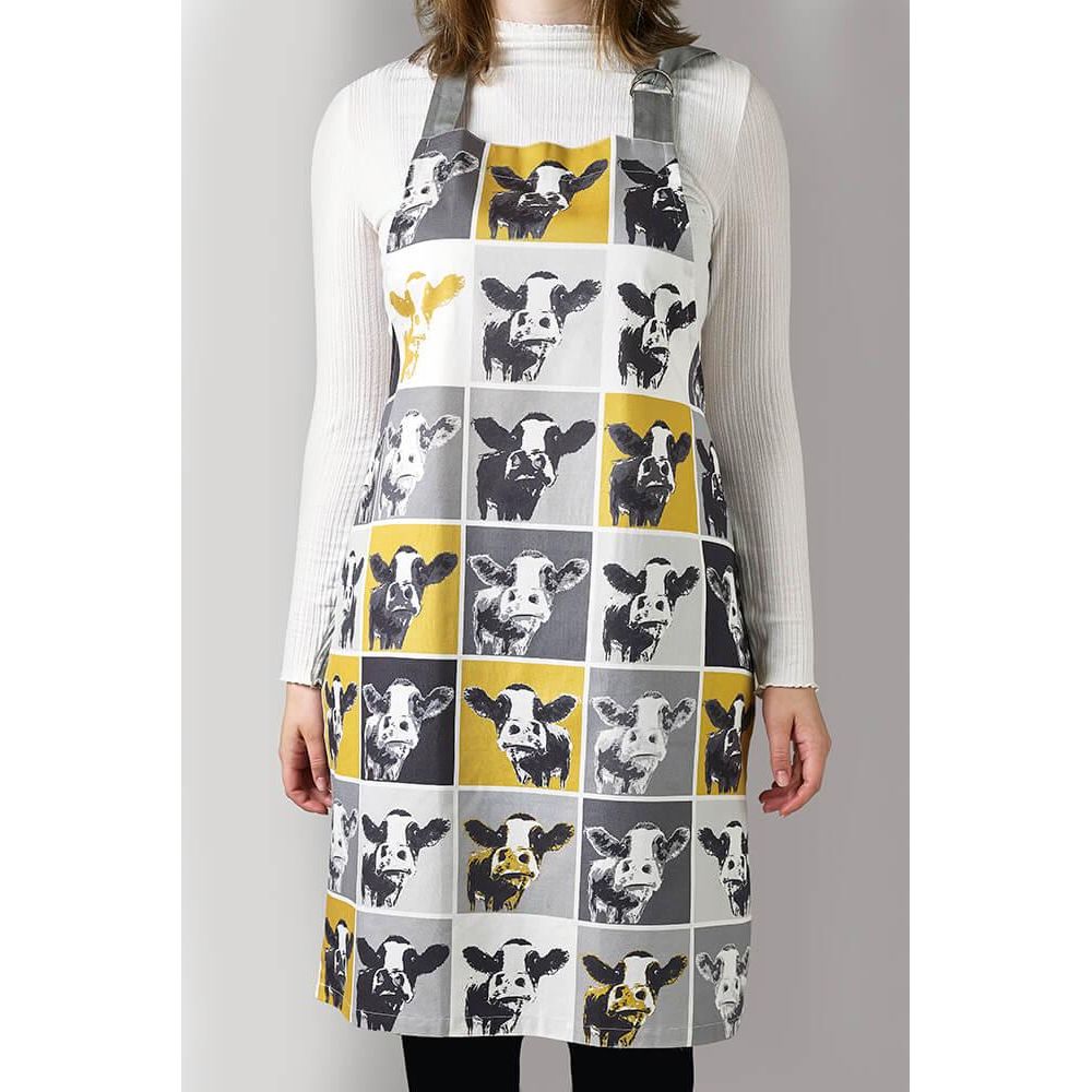 MM Sketch Moo Apron - Beales department store