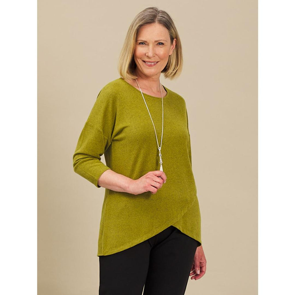 PENNY PLAIN Forest Cross Over Hem Tunic - 14/16 - Beales department store