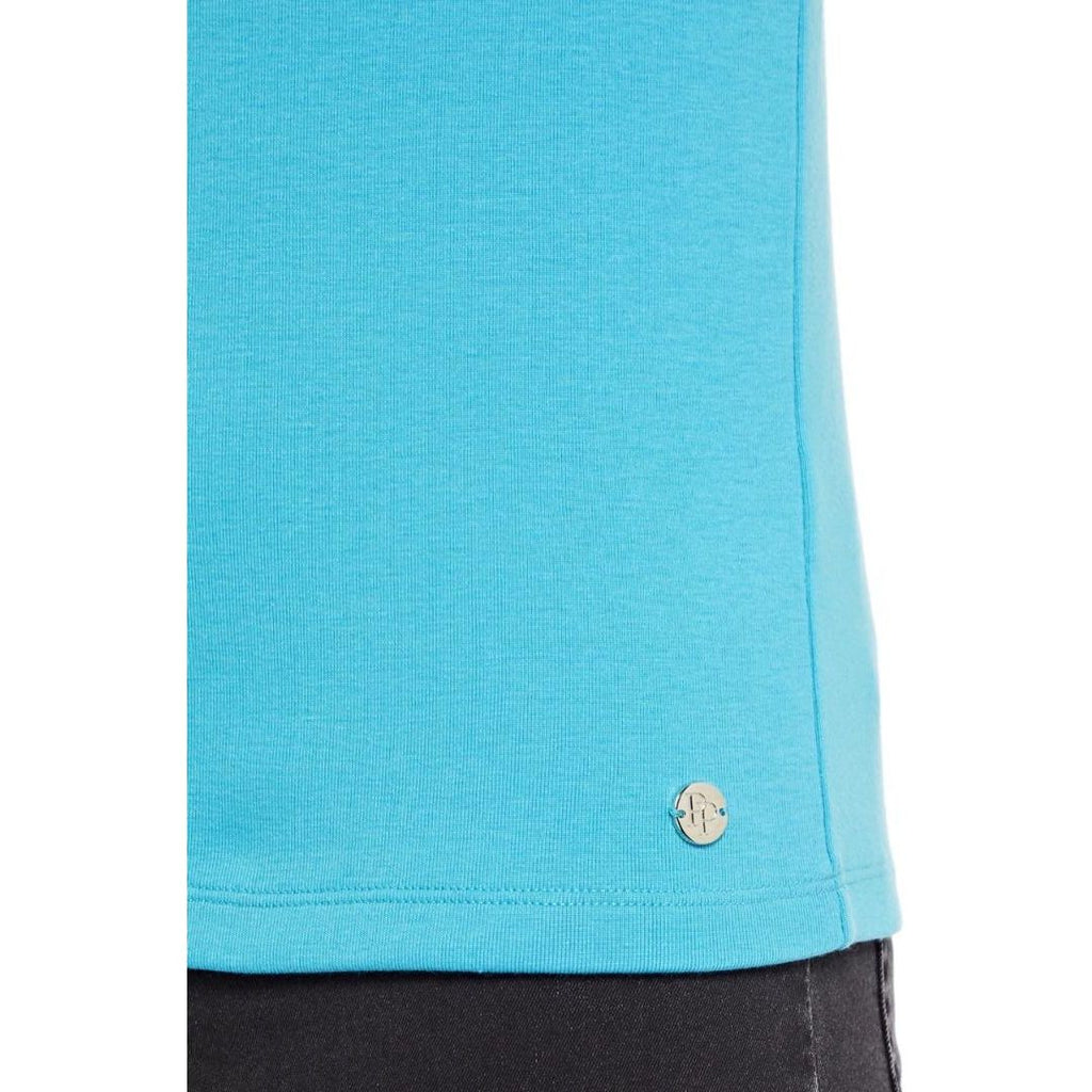 PENNY PLAIN Lagoon High Back V-Neck Top - Beales department store