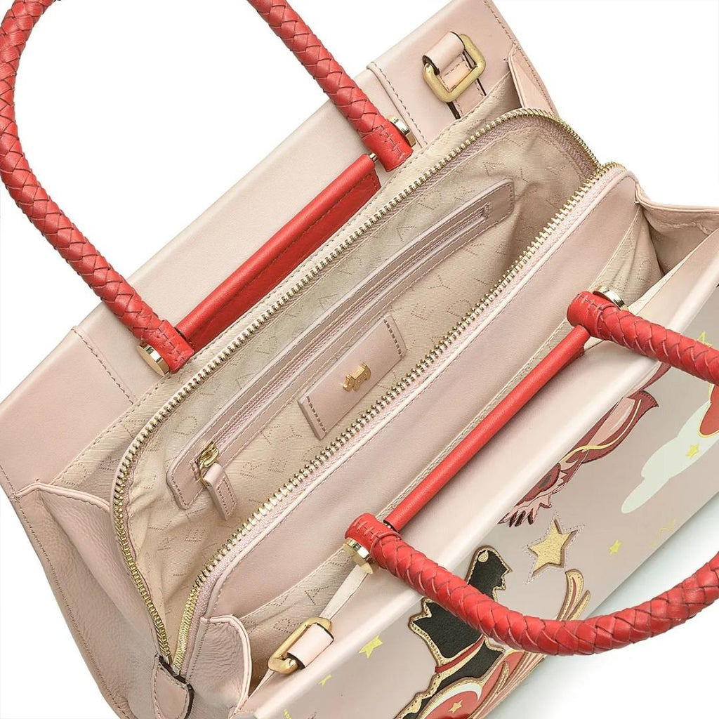 Radley Lunar New Year Medium Ziptop Multiway Bag - Prairie Pink - Beales department store