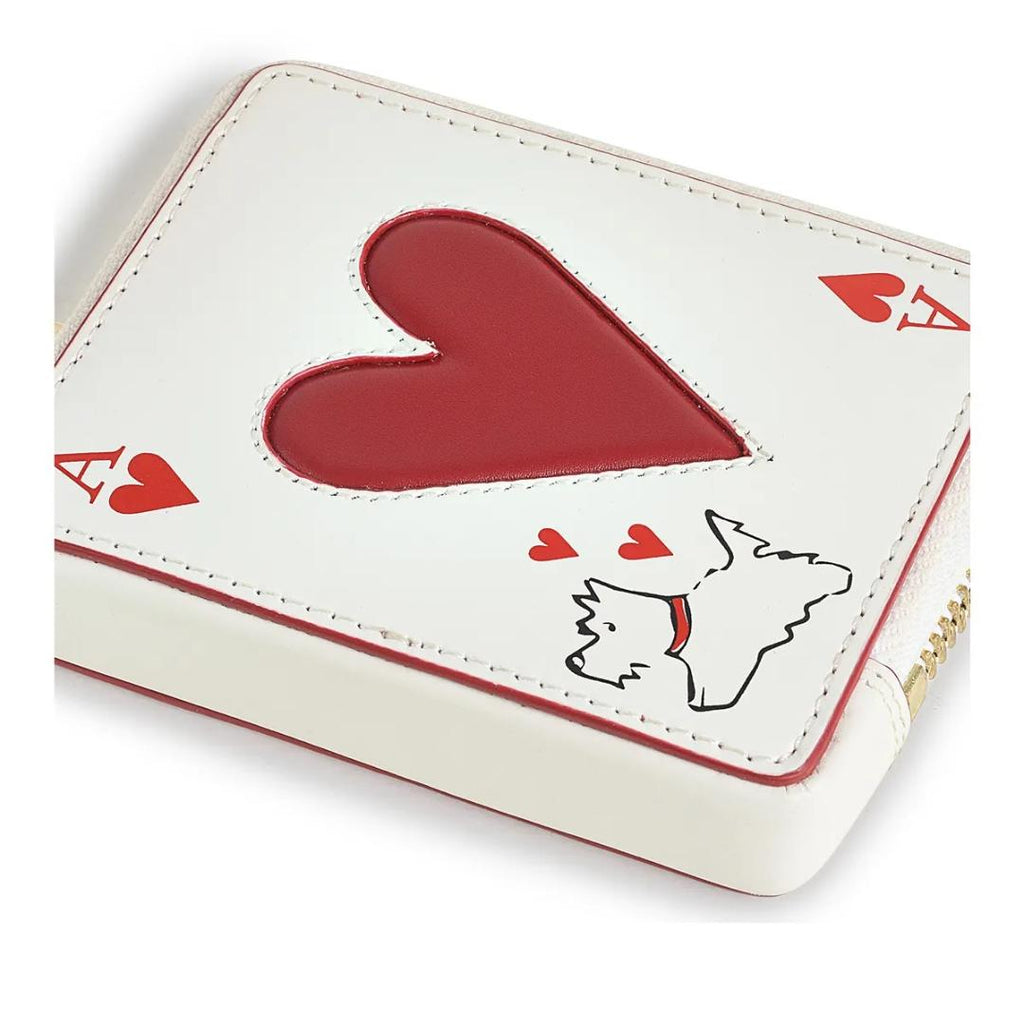 Radley Play Your Ace Small Coin Purse - Chalk - Beales department store