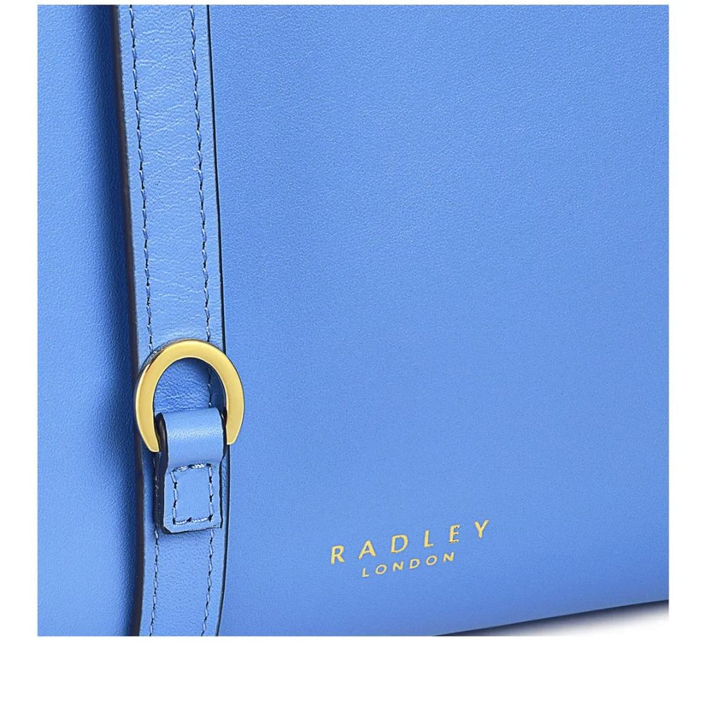 Radley Pockets 2.0 Medium Ziptop Crossbody Bag -Tranquil Blue - Beales department store