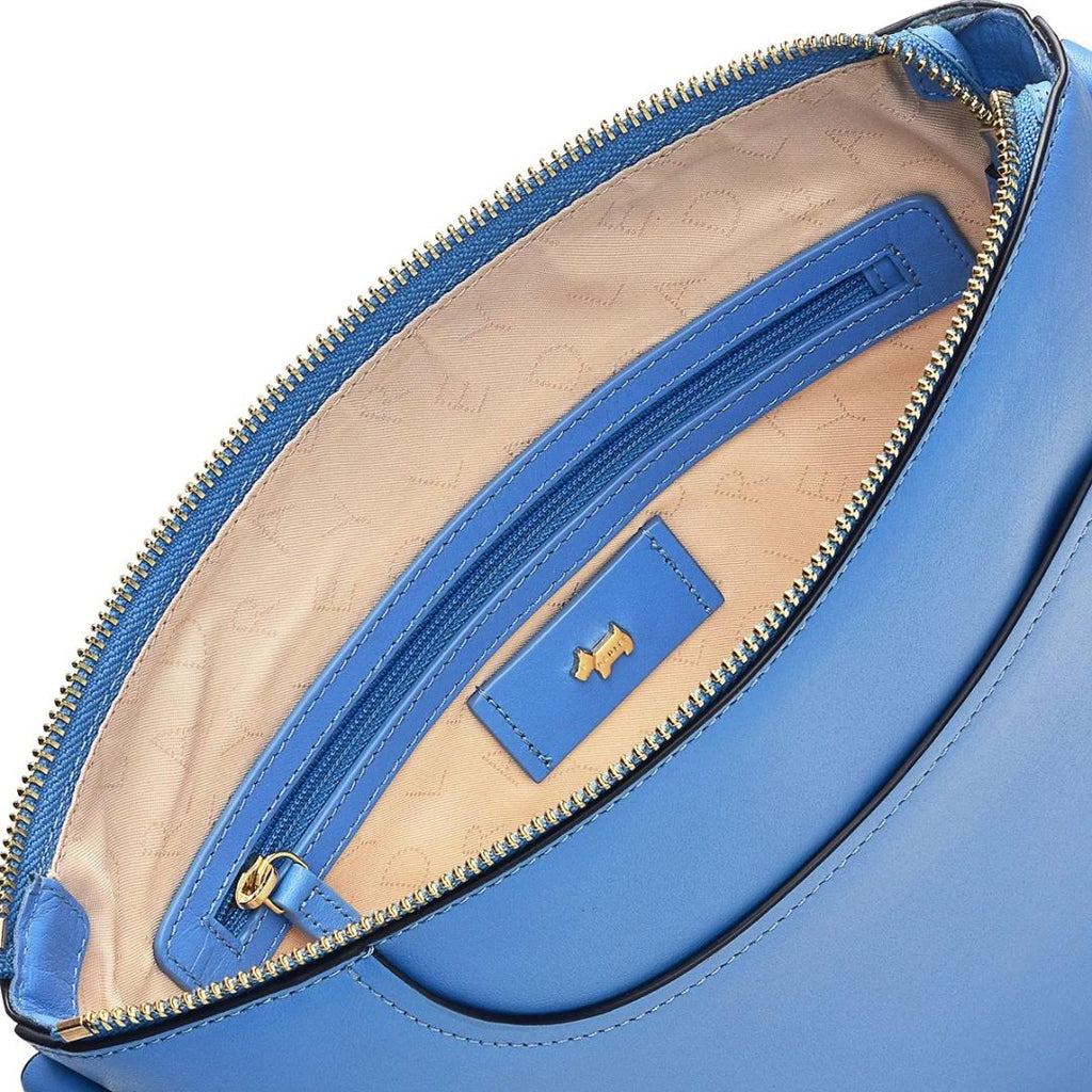 Radley Pockets 2.0 Medium Ziptop Crossbody Bag -Tranquil Blue - Beales department store