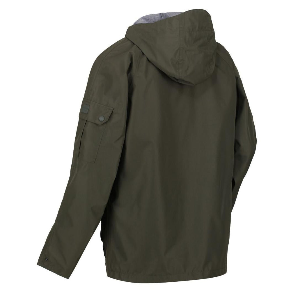 Regatta Men's Bergen Waterproof Jacket Dark Khaki - Beales department store