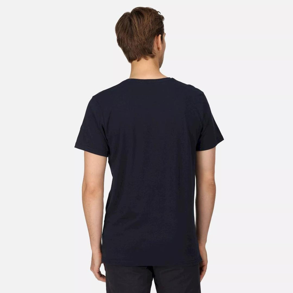 Regatta Men's Cline VII Graphic T-Shirt - Navy Heatwave - Beales department store