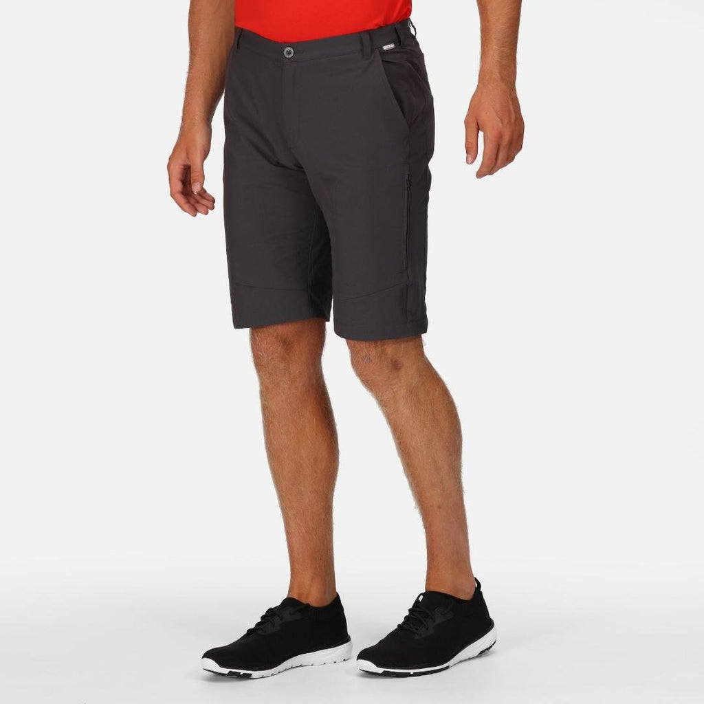 Regatta Men's Highton Long Walking Shorts - Seal Grey - Beales department store