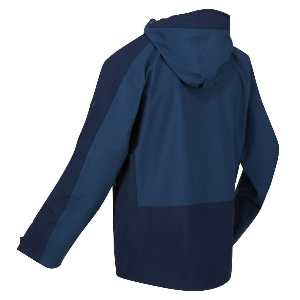 Regatta Men's Highton Stretch II Waterproof Jacket Moonlight Denim - Navy - Beales department store