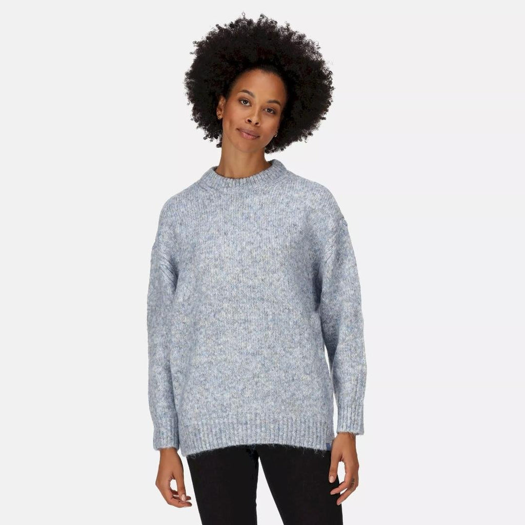 Regatta Women's Kaylani Knitted Jumper - Slate Blue - Beales department store