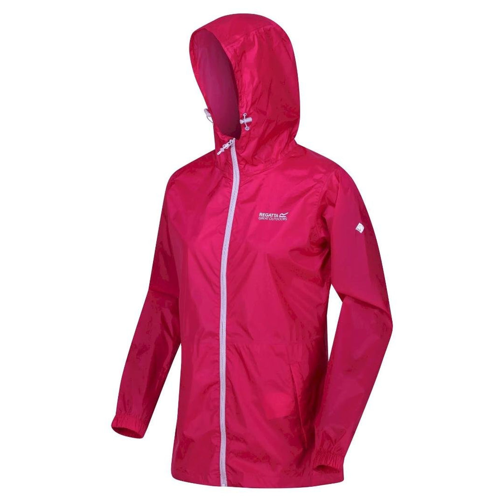 Regatta Women's Pack-It III Waterproof Jacket | Dark Cerise - Beales department store