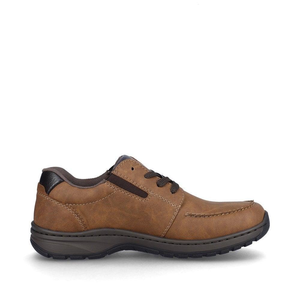 Rieker 03303-24 Tibor Mens Shoes - Brown - Beales department store