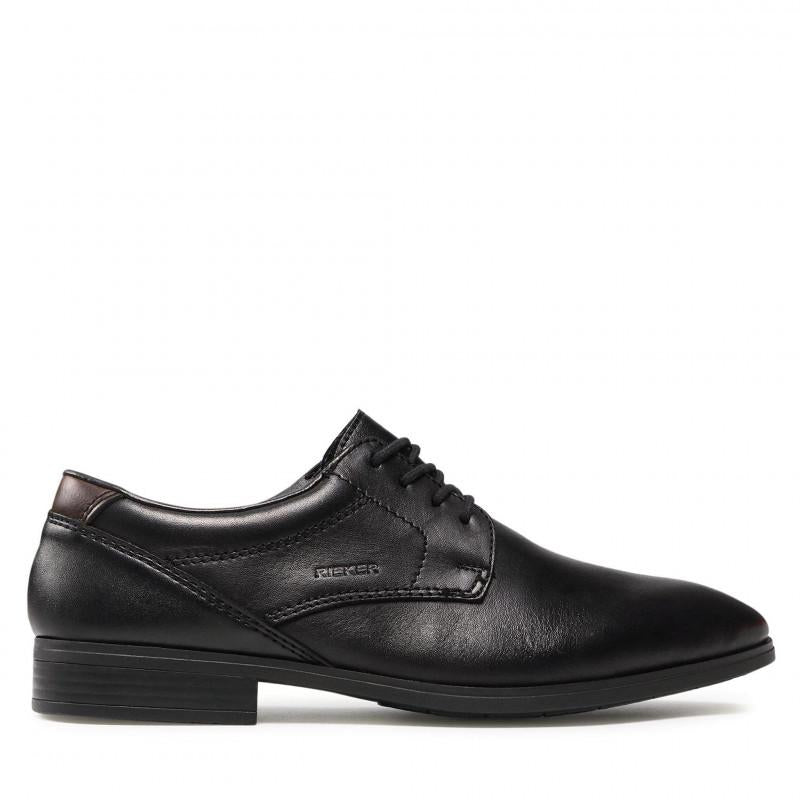 Rieker 1010100 Henry Mens shoes black - Beales department store