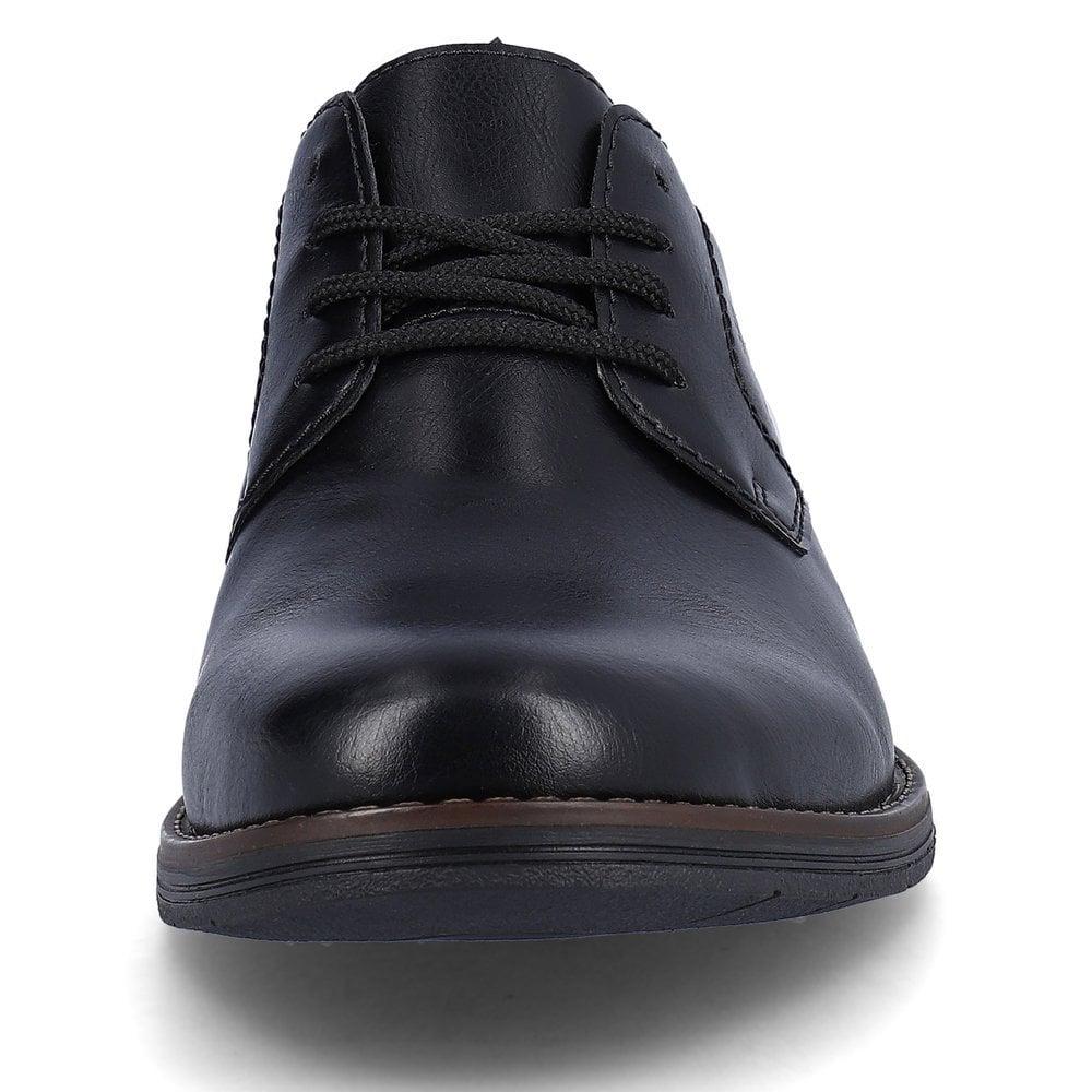 Rieker 10316-00 Dominik Mens Shoes - Black - Beales department store
