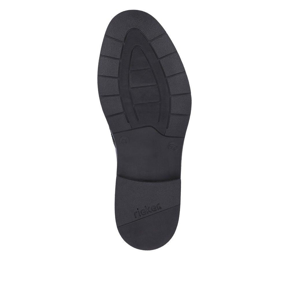 Rieker 10316-00 Dominik Mens Shoes - Black - Beales department store