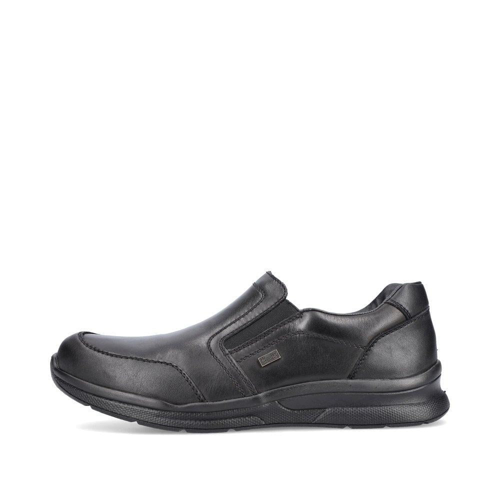 Rieker 14850-01 Ryan Mens Shoes - Black - Beales department store