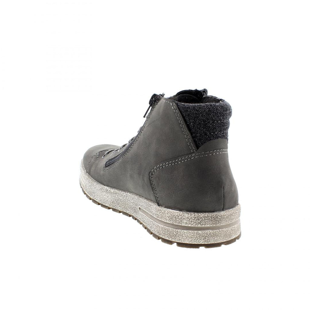 Rieker 30721-45 Radek Mens Casual Boots - Grey - Beales department store