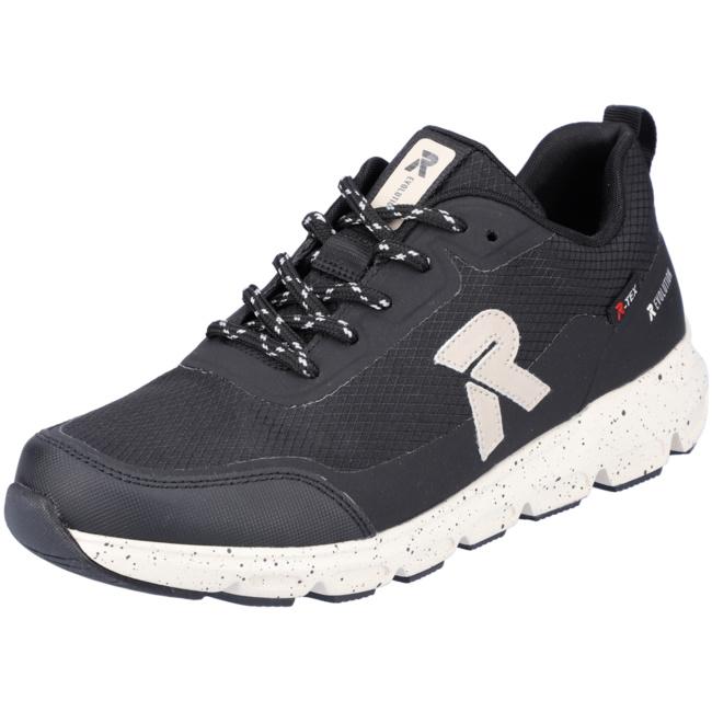 Rieker 40409-00 Womenss Trainers - Black - Beales department store