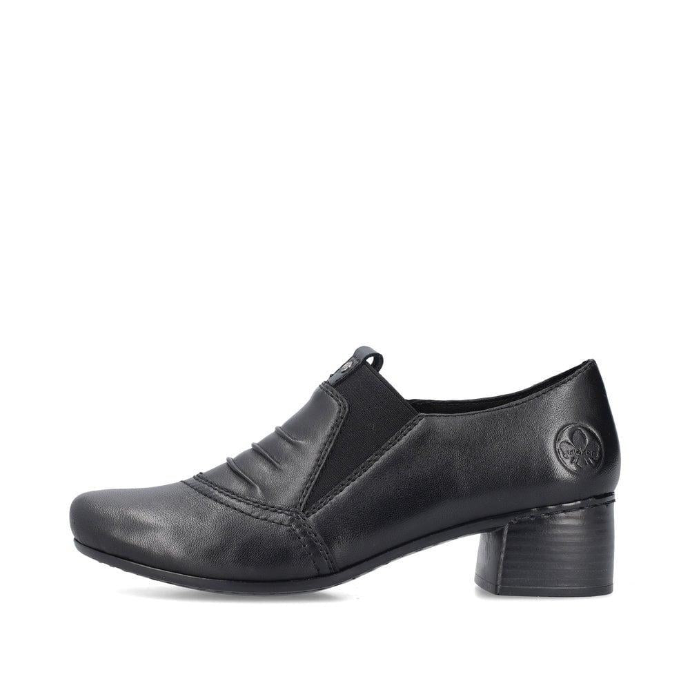 Rieker 41657-00 Mariah Womens Shoes - Black - Beales department store